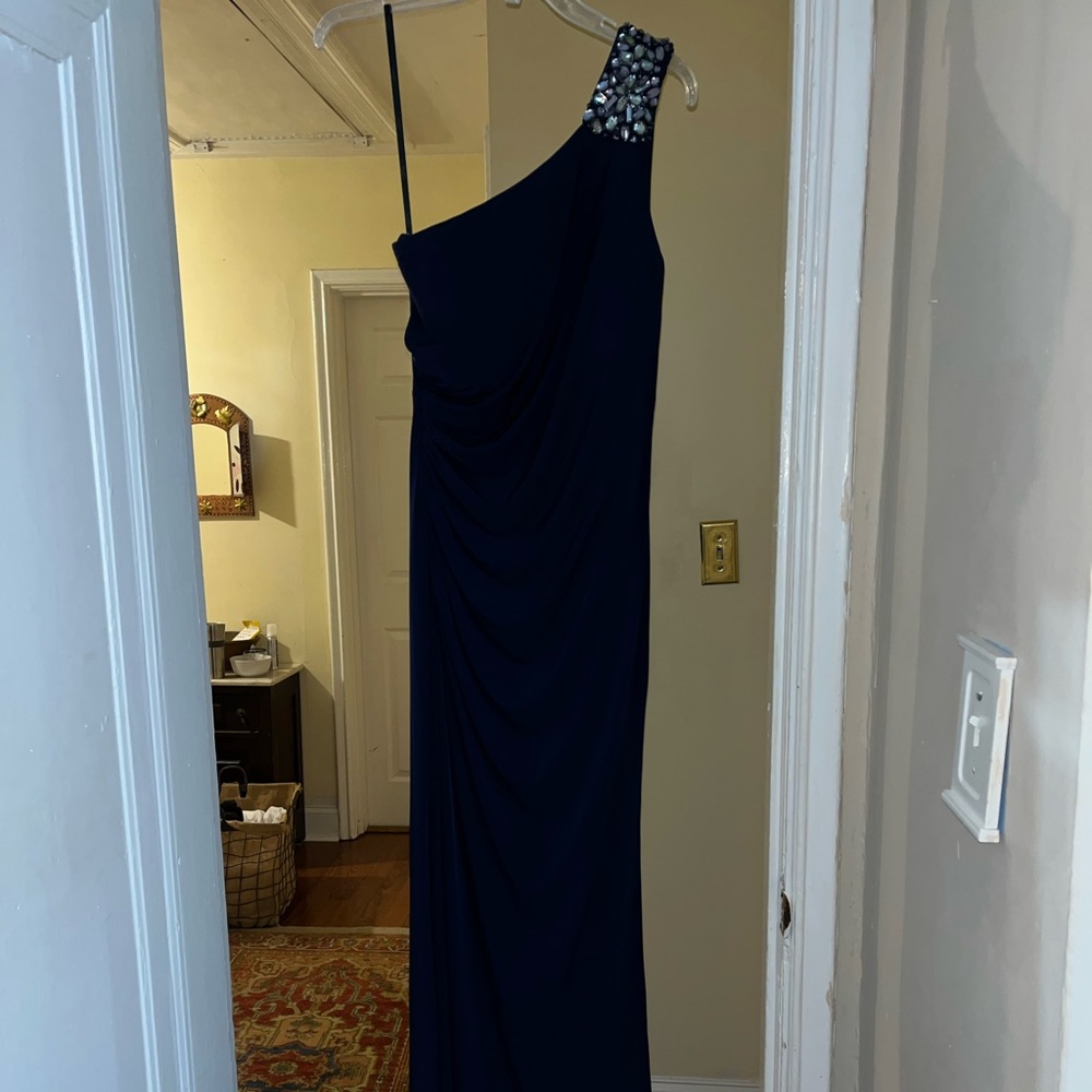 Navy Blue Formal Gown